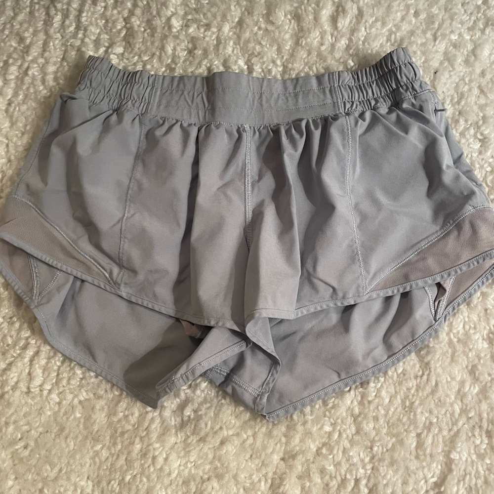 Light blue hotty hot lululemon shorts
